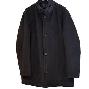 Hugo Boss Men's Cashmere Wool Double Layered Jacket Black 44R